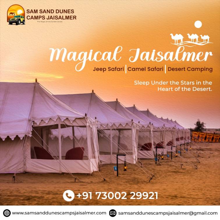 Camping in Jaisalmer: A Golden Escape into the Desert