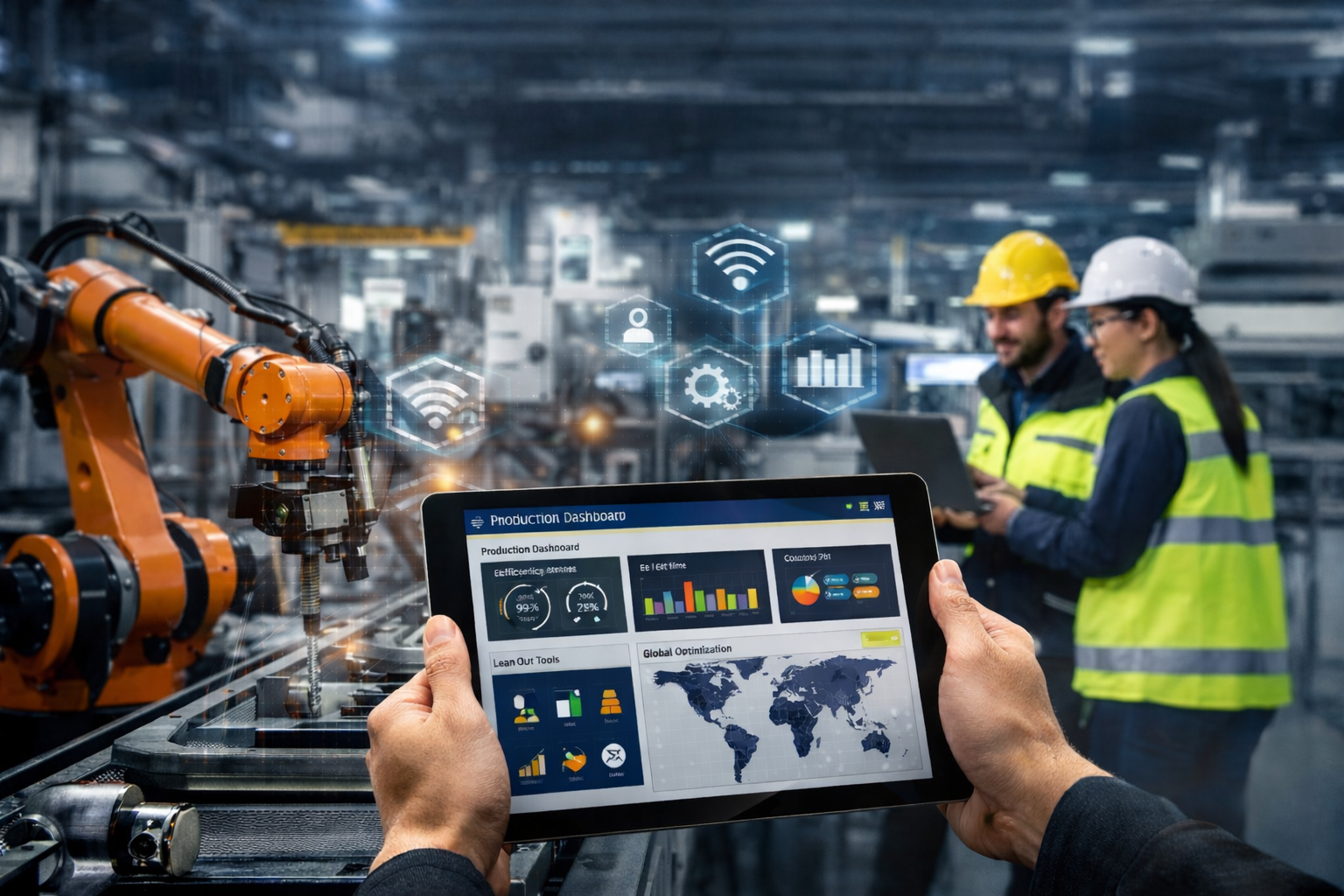 Smart Factory Germany Made Efficient with Performance Storyboard