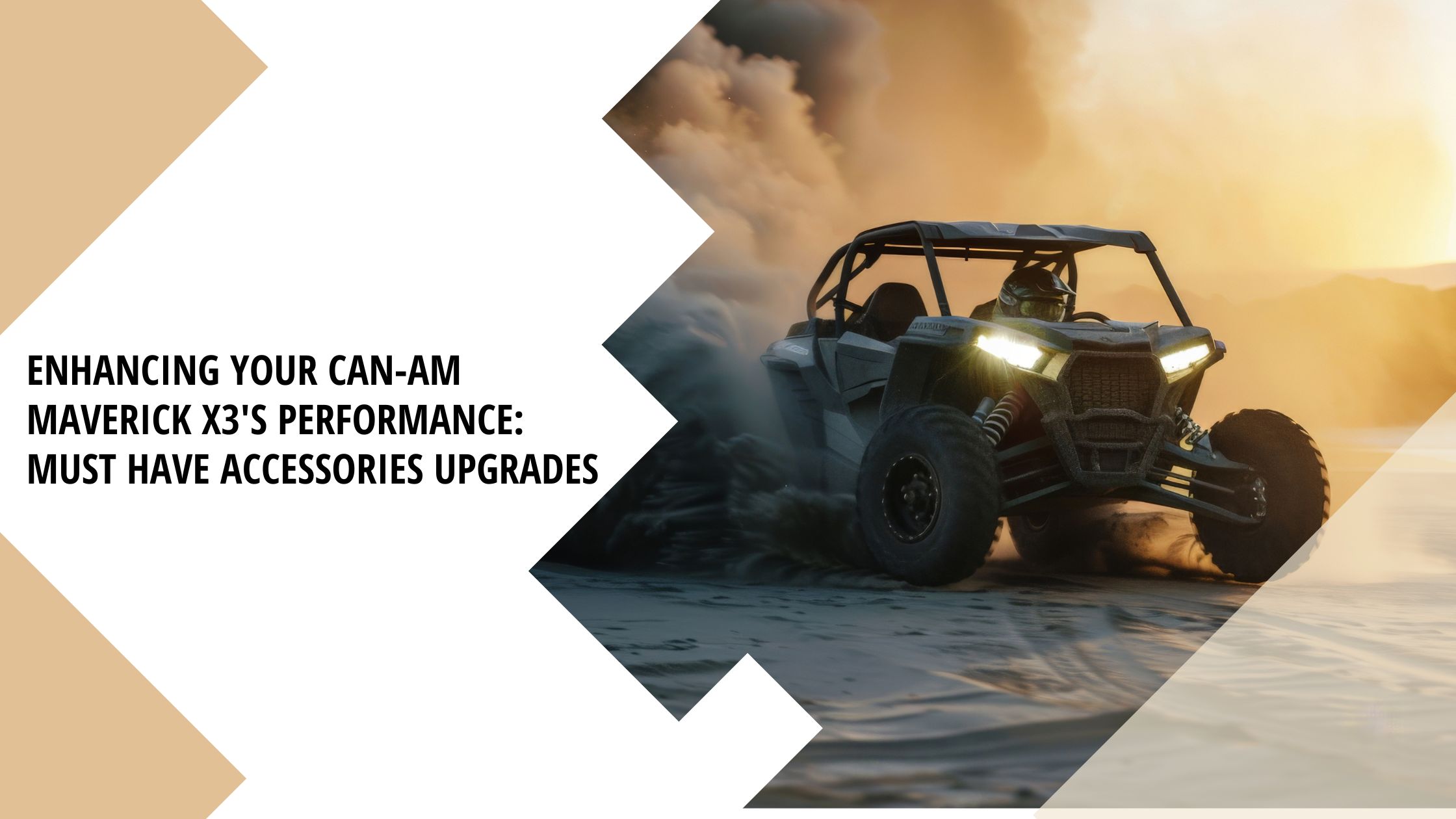 Enhancing Your Can-Am Maverick X3's Performance: Must Have Accessories Upgrades