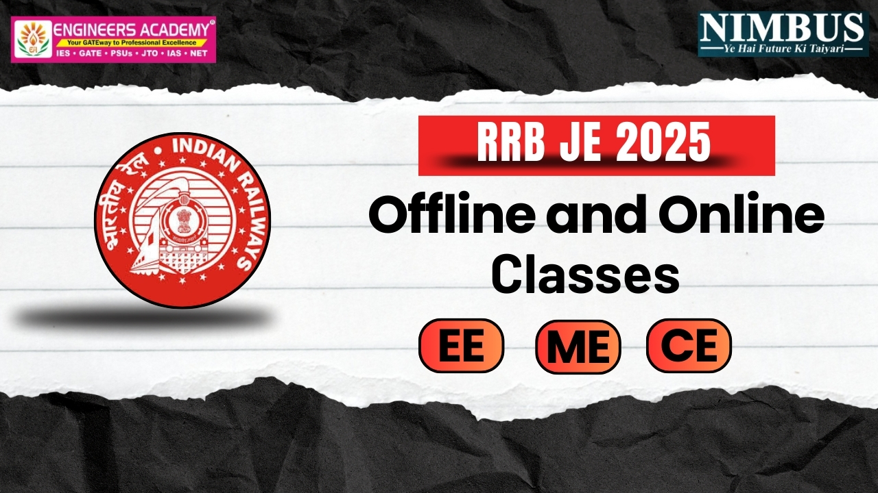 Success in RRB JE 2025 Exam With Best Online Classes