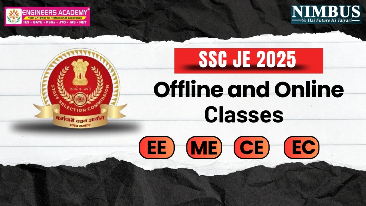 Success in SSC JE 2025 with Engineers Academy live Classes