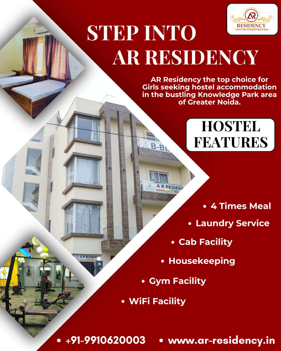 Best Girls Hostel near Greater Noida | Safe, Affordable & Fully Furnished Accommodation