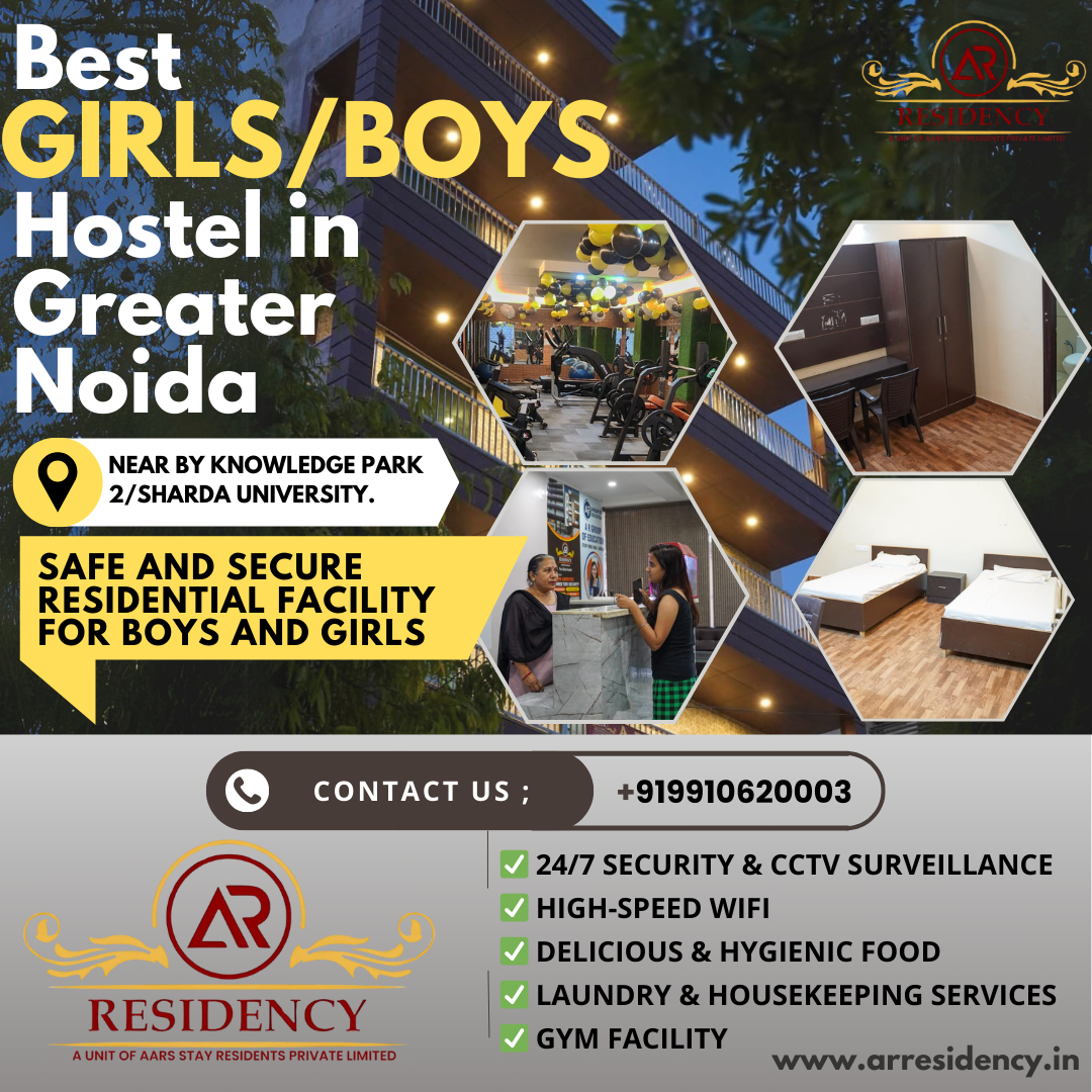 PG in Greater Noida with Food – Comfort, Convenience & Complete Care Under One Roof