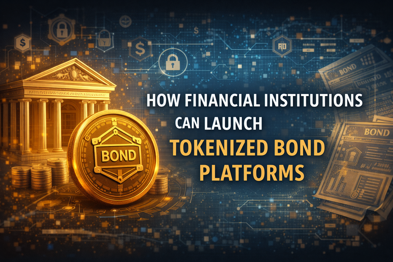 How Financial Institutions Can Launch Tokenized Bond Platforms