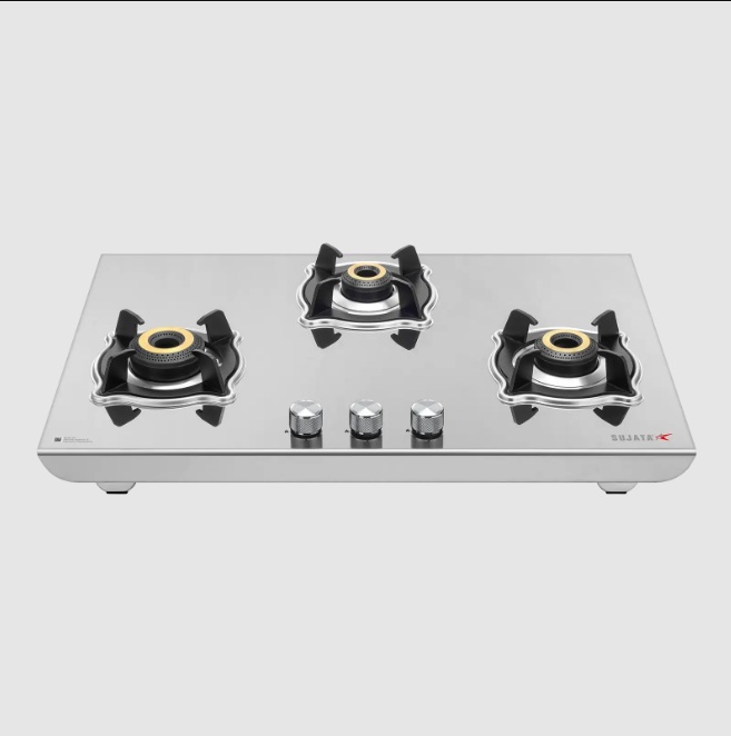 The Rise of Glass Top Gas Stoves: Style Meets Functionality with 3-Burner Models