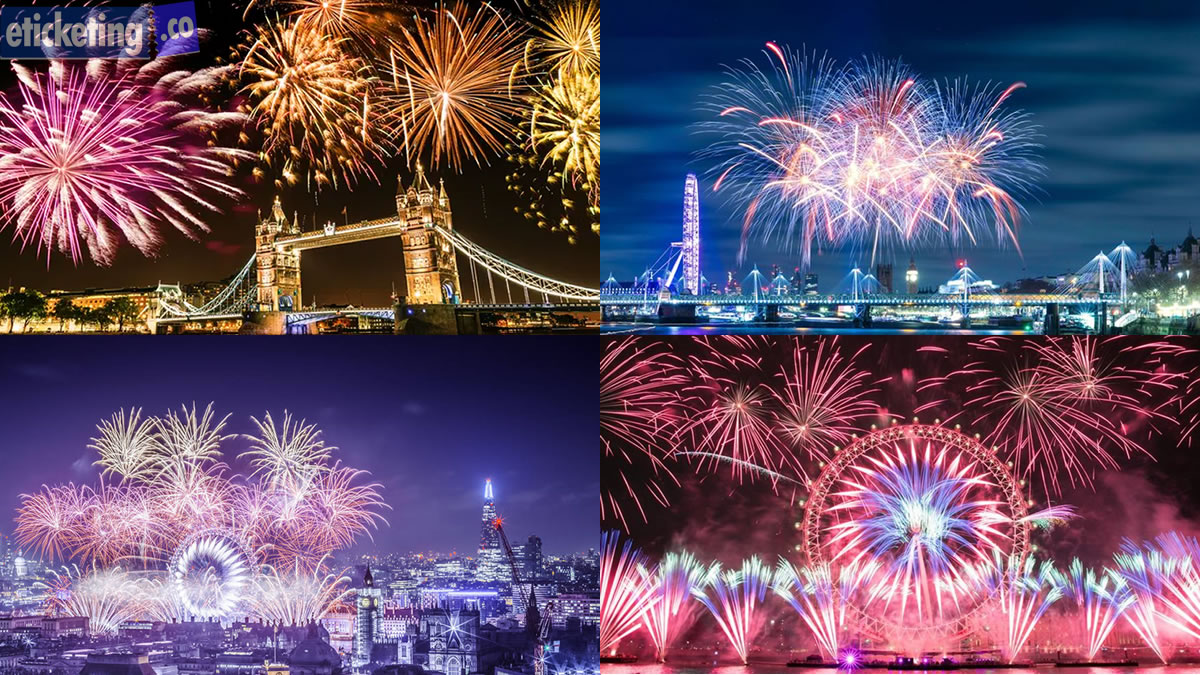 London New Year Eve Fireworks 2025