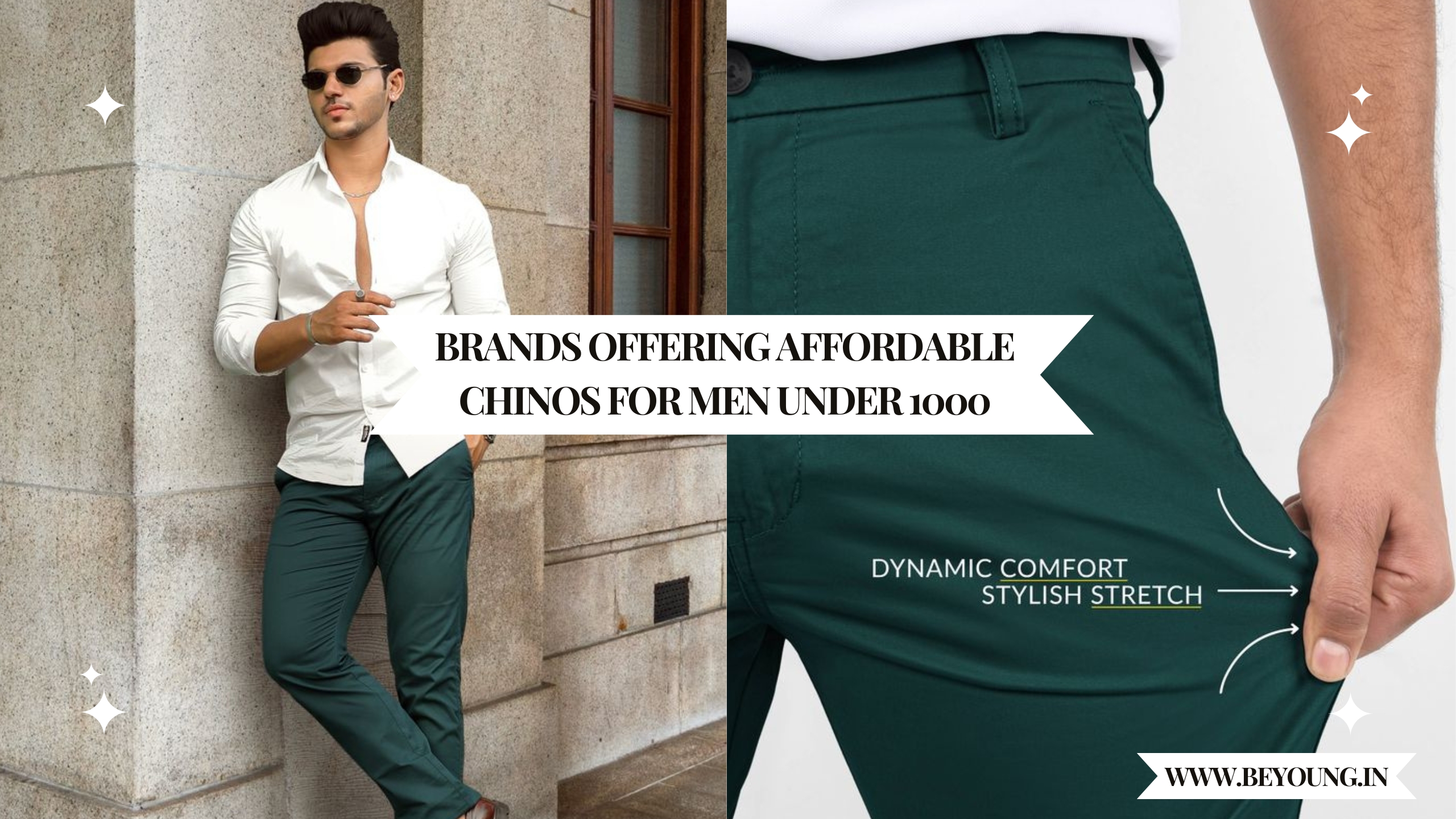 Chino Pants Online in India at Beyoung