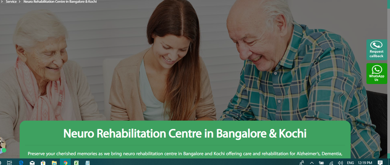 Dementia Rehabilitation Care