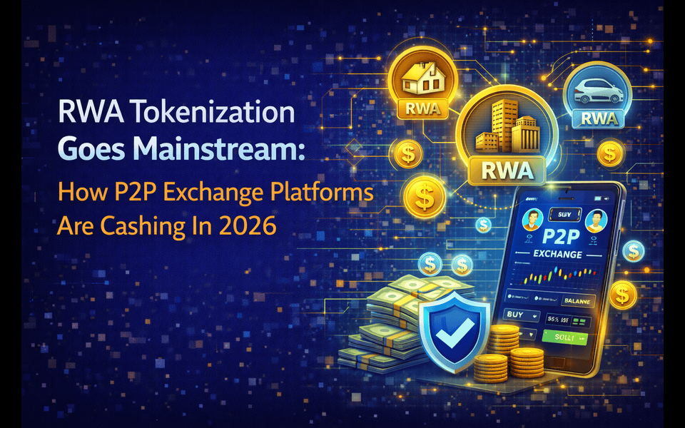 RWA Tokenization Goes Mainstream: How P2P Exchange Platforms Are Cashing In 2026