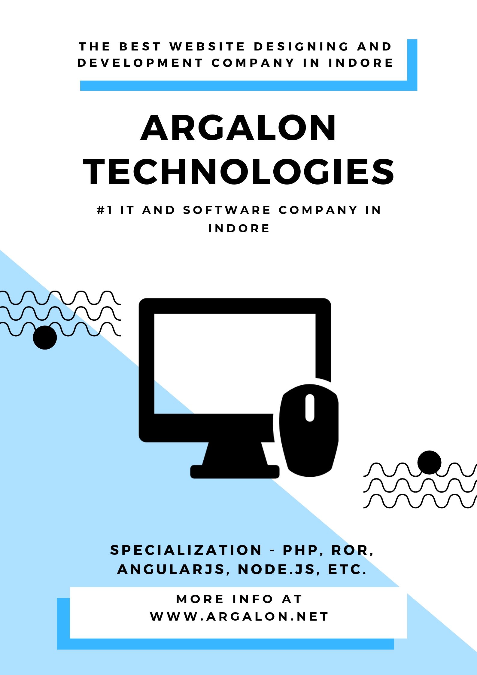 Website Design And Development Company In Indore- Argalon Technologies