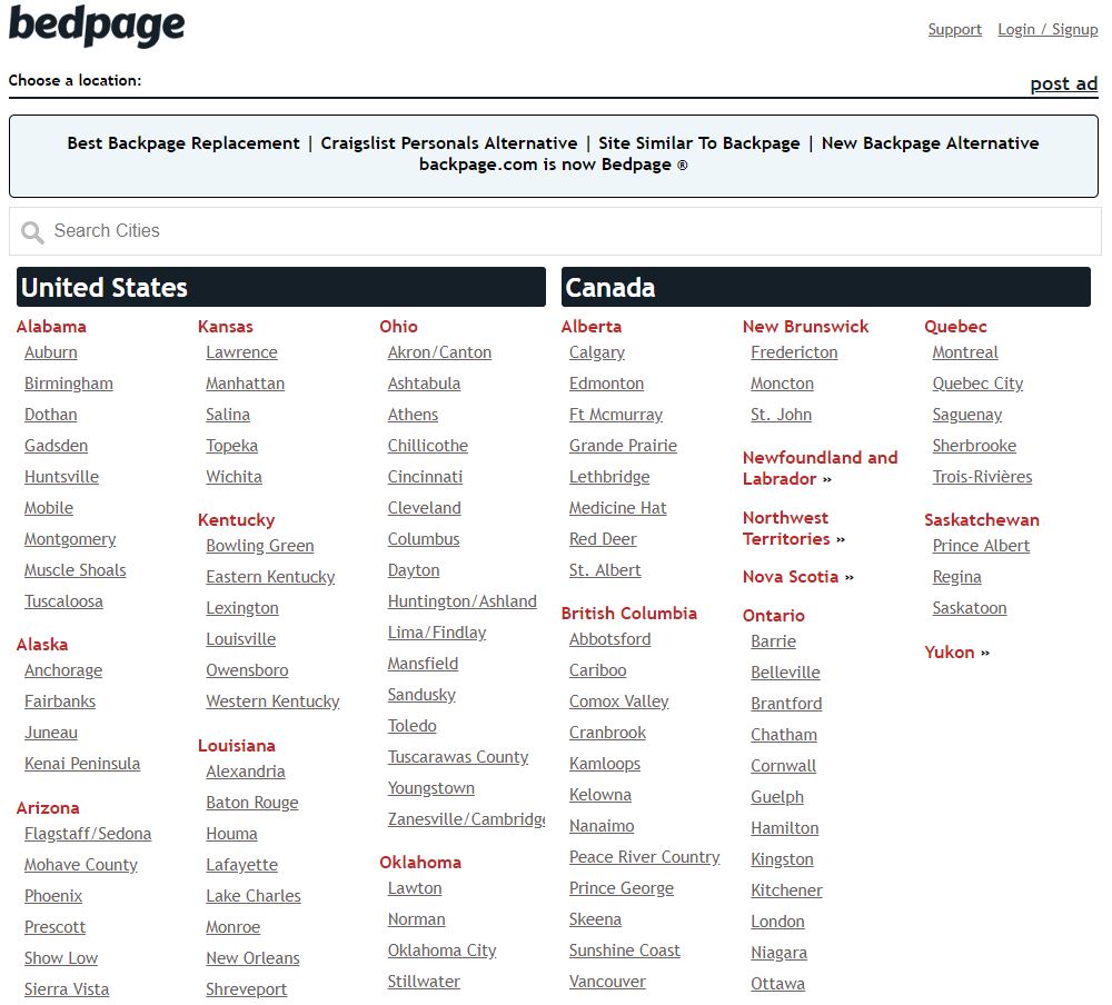 Bedpage Baltimore: Top Free Classified Site!