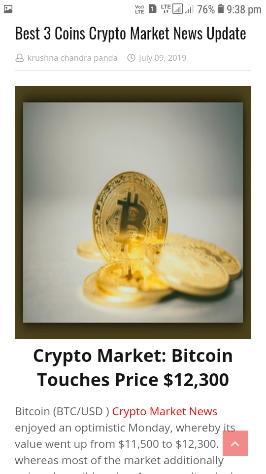 Best 3 Coins Crypto Market News Update