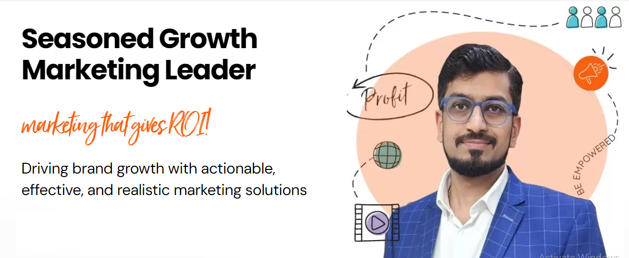 Priyang Agarwal : Seasoned Growth Marketing Professional