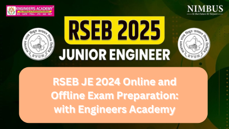 RSEB JE 2024 Online Exam Preparation: with Best Coaching Institute