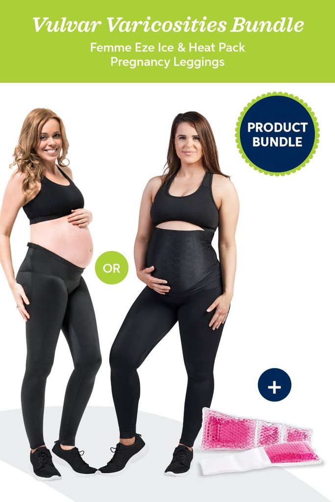 SRC Varicosities Relief Leggings Pack – Pregnancy Leggings Over the Bump