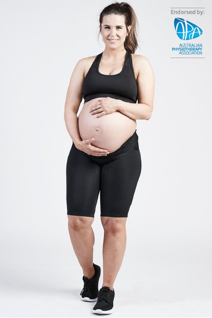 SRC Maternity Shorts and Leggings - Champagne