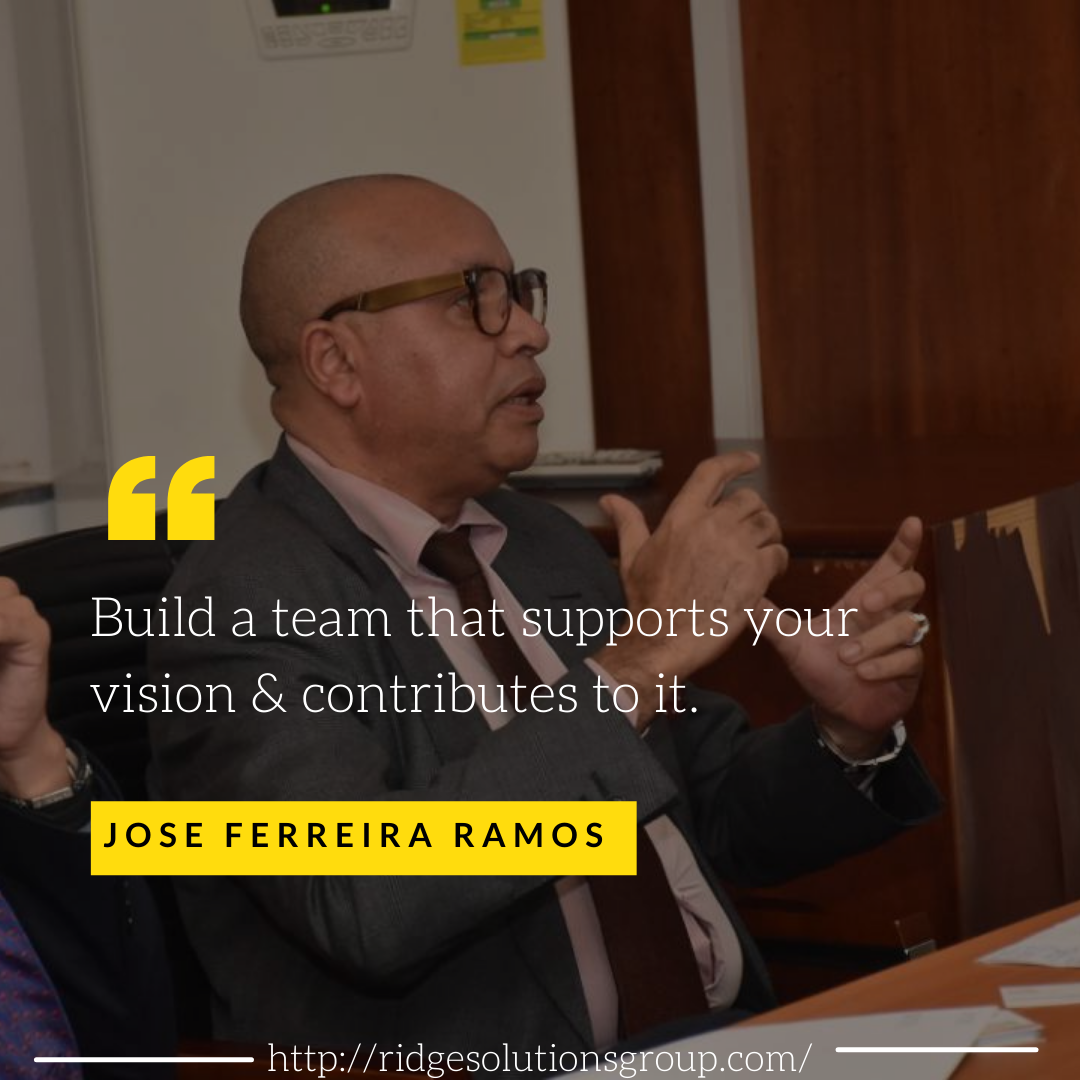 Jose Ferreira Ramos believes that Ridge Solutions aquaculture is the finest