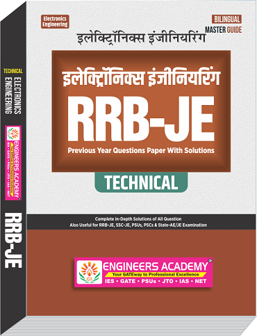 RRB JE CBT 2 Electronics Engineering Book: with PYQ Paper Solution