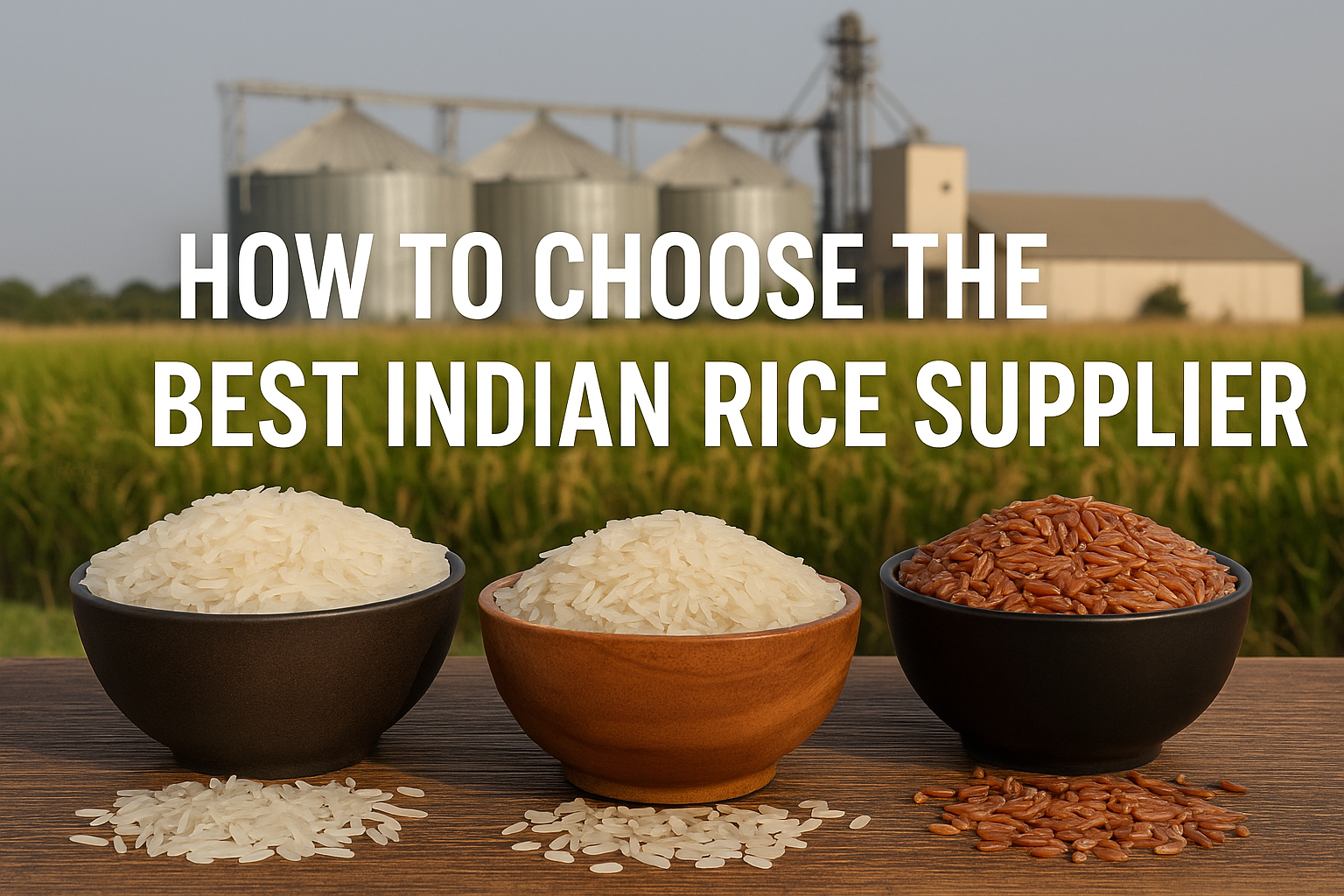 5 Key Factors When Selecting an Indian Rice Supplier