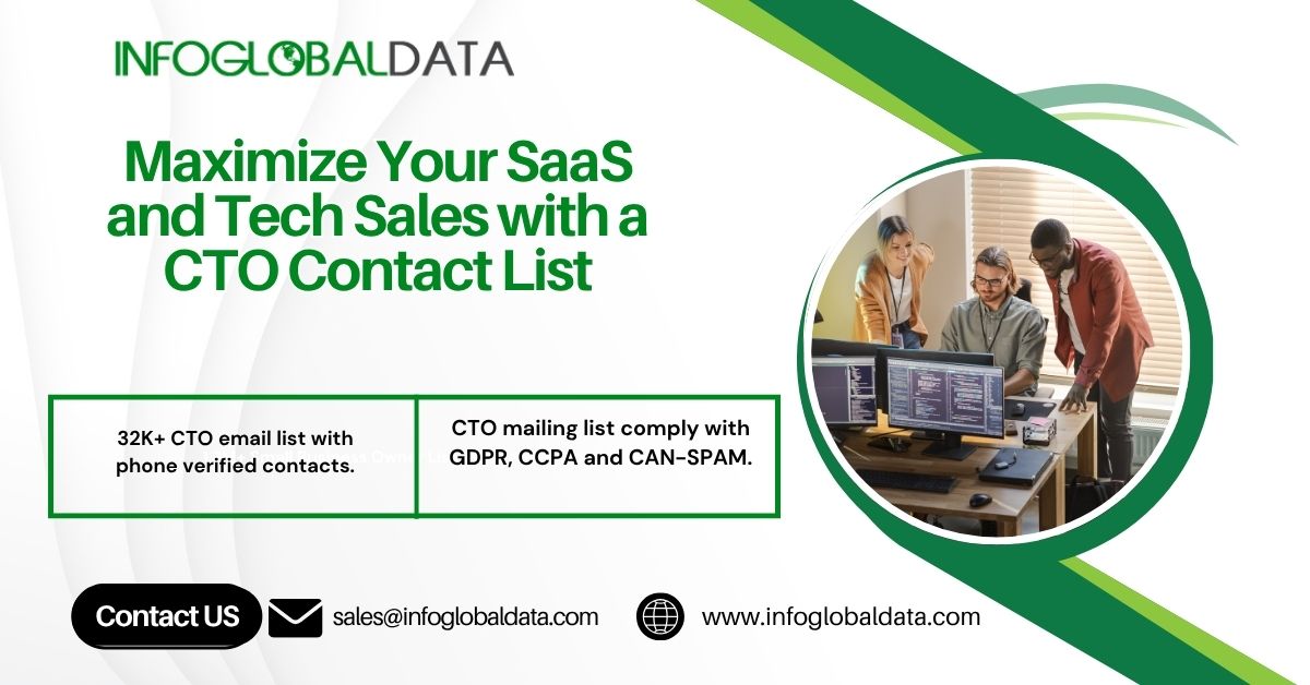 Maximize Your SaaS and Tech Sales with a CTO Contact List