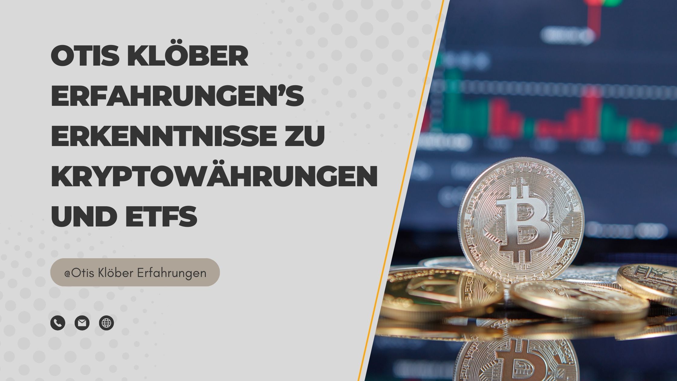 Otis Klöber Erfahrungen’s Erkenntnisse zu Kryptowährungen und ETFs