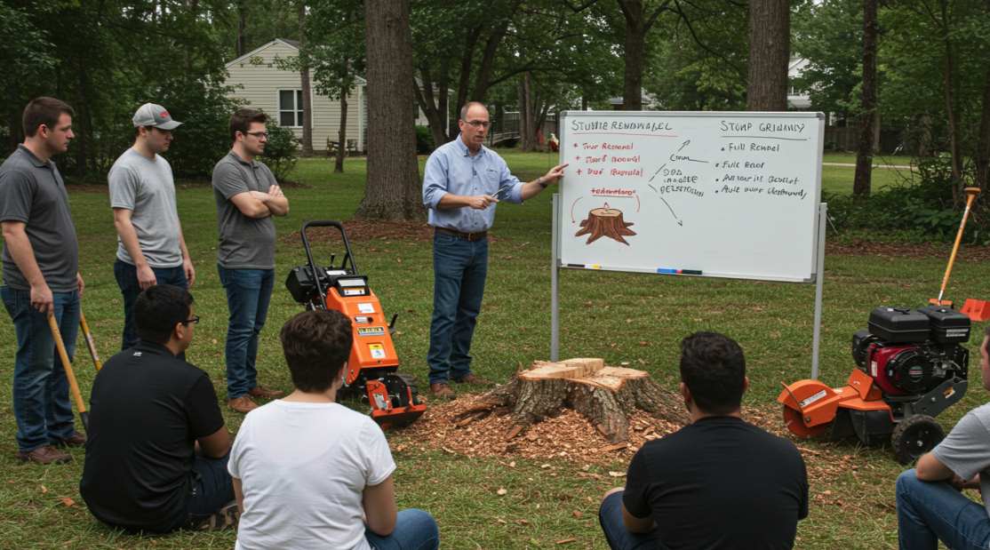 Stump Grinding vs. Removal: What's Best for Your Gautier Yard?