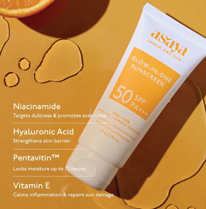 How do sunscreens protect against both UVA and UVB rays?