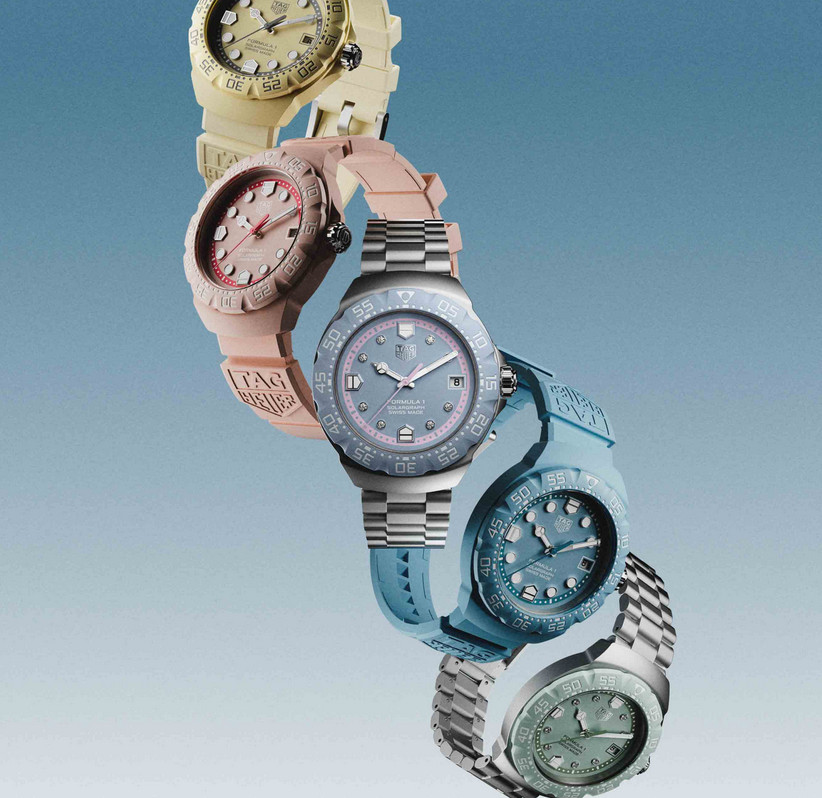 38mm TAG Heuer Formula 1 Solargraph Watches