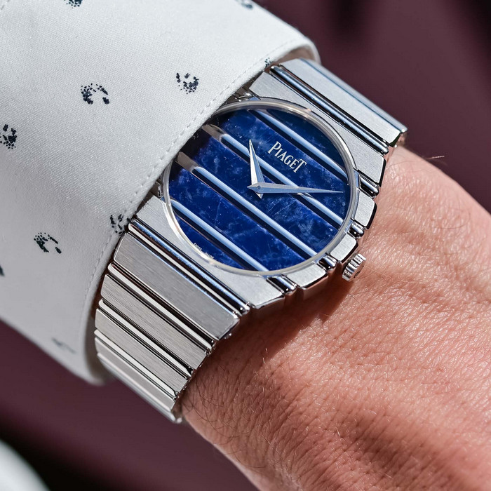 The Eye-Catching Piaget Polo 79 With Blue Sodalite Dial