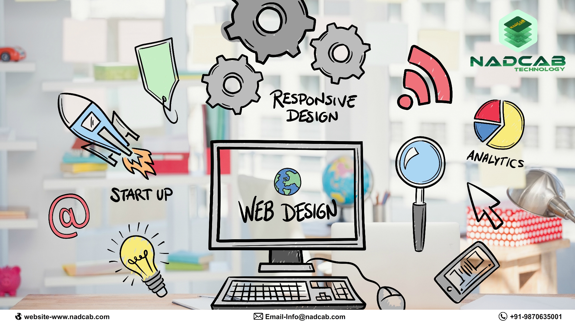 Web Development in Nadcab Technology 2019 919870635001