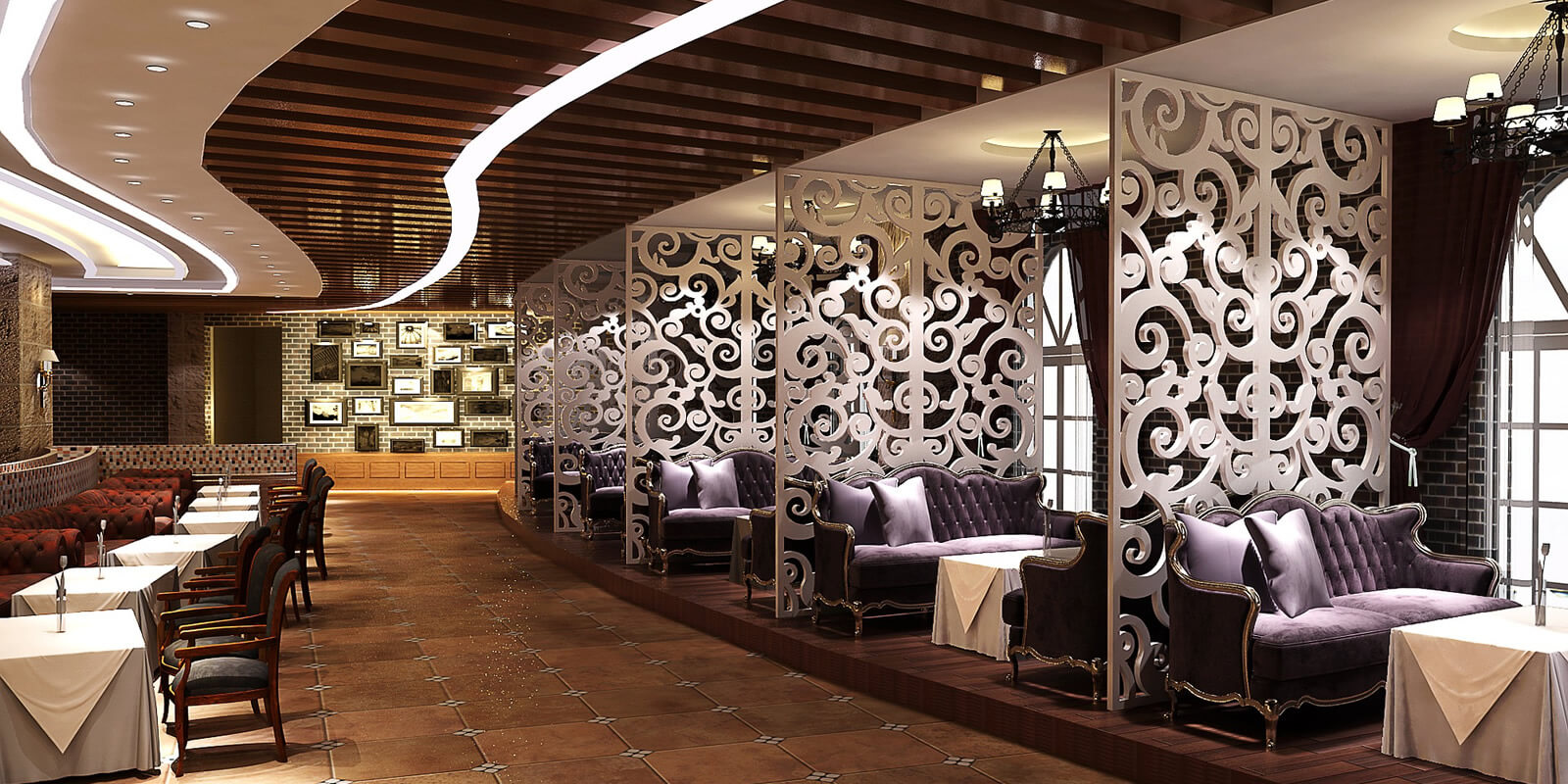 Lighting restaurants LED