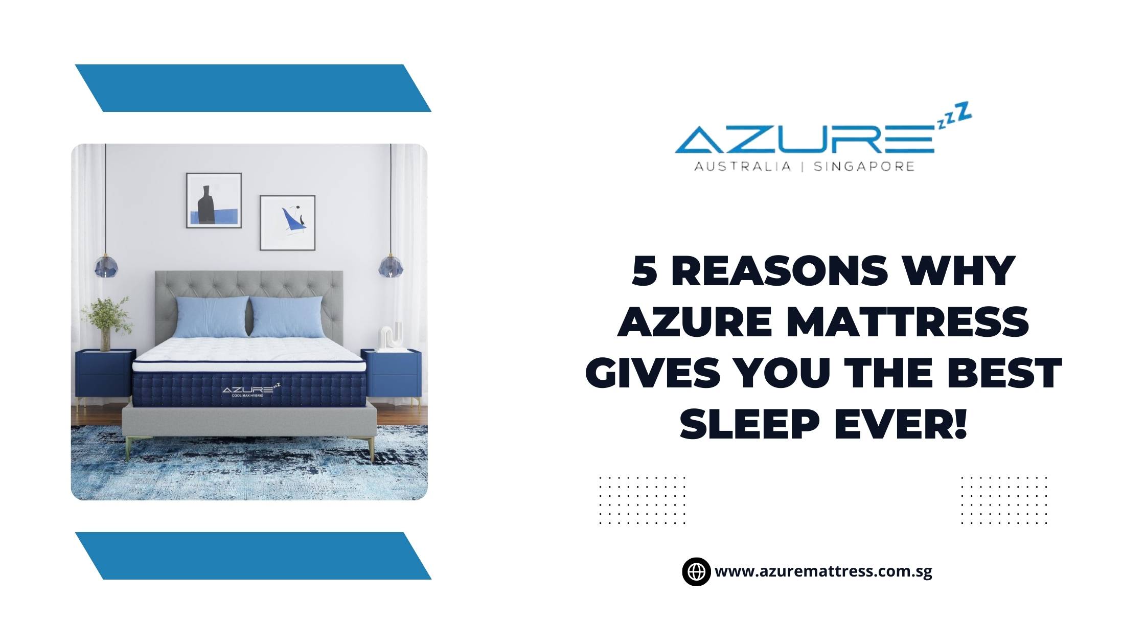 5 Reasons Why Azure Mattress Gives You the Best Sleep Ever!