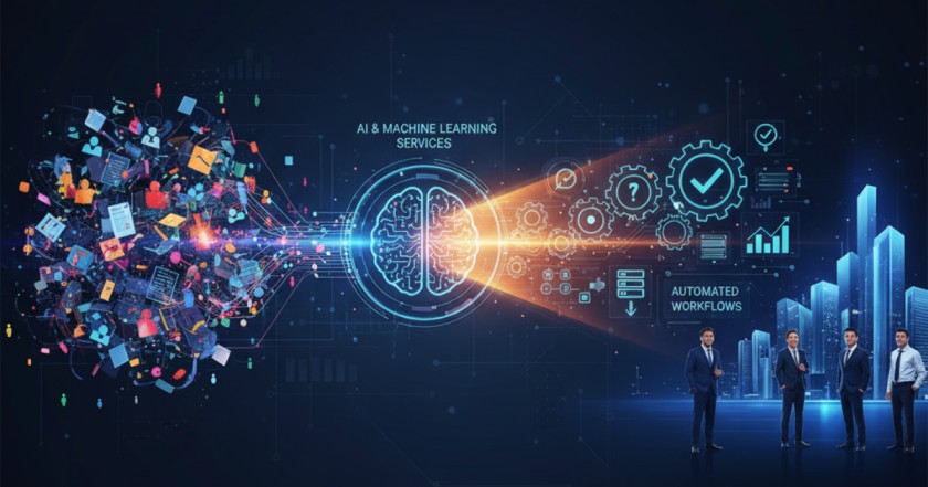 How Do AI and Machine Learning Services Automate Business Workflows