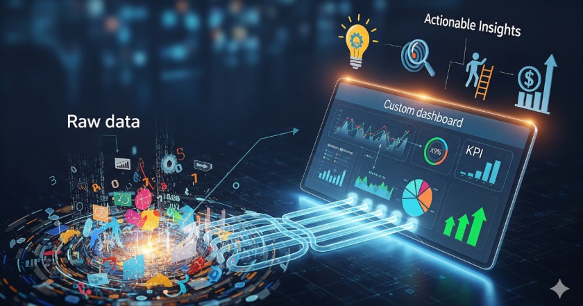How Do Custom Dashboards Turn Raw Data into Actionable Insights?