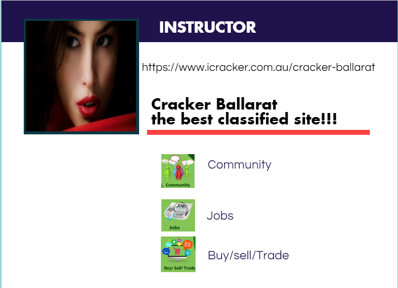Cracker Ballarat the best classified site!!!