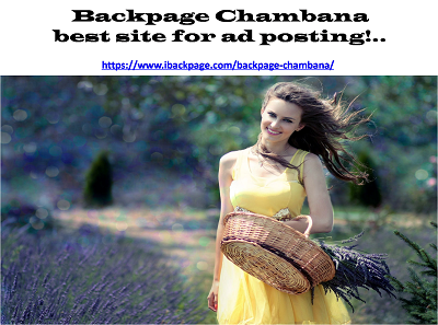Backpage Chambana best site for ad posting!..