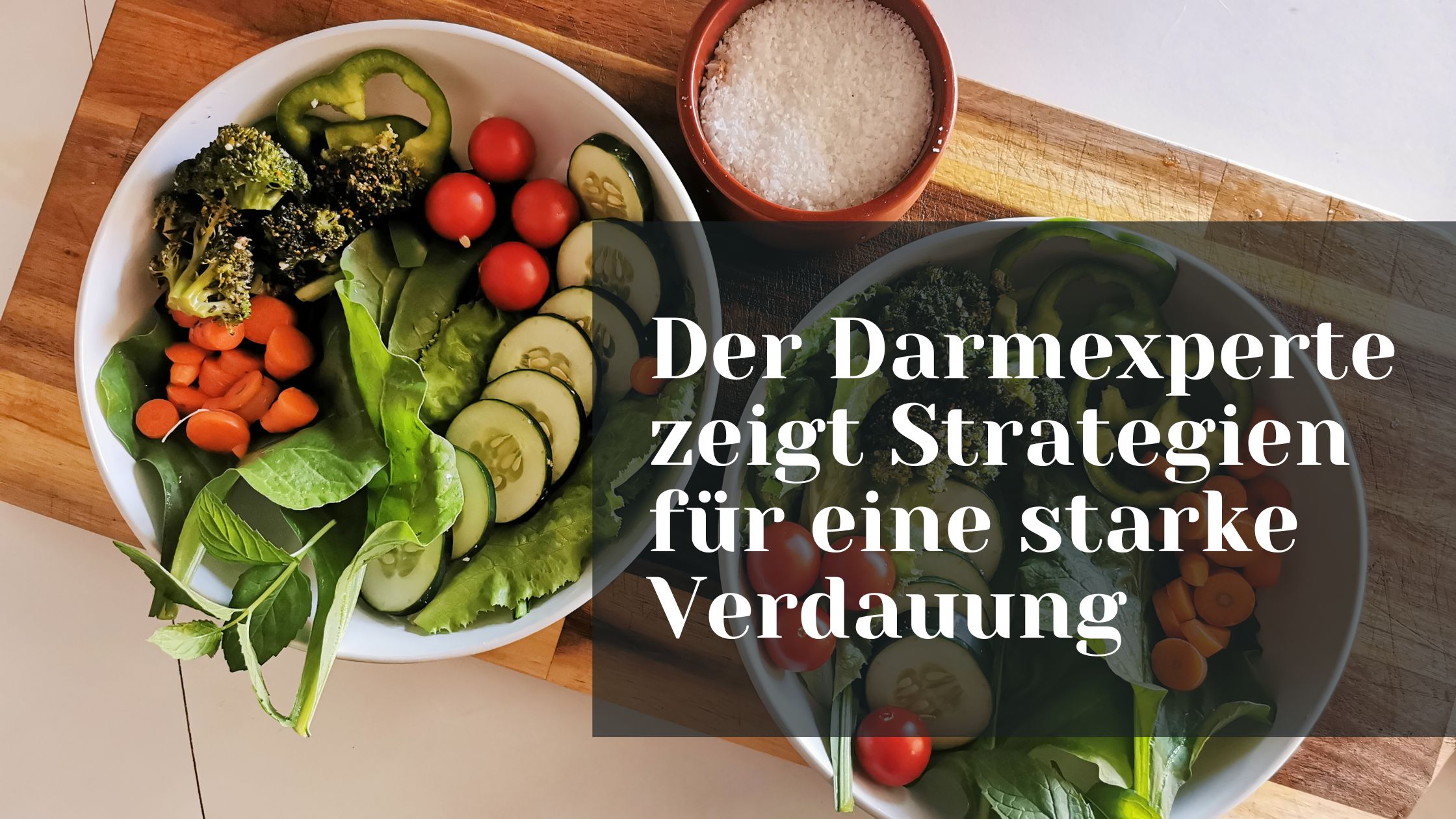 Der Darmexperte zeigt Strategien für eine starke Verdauung