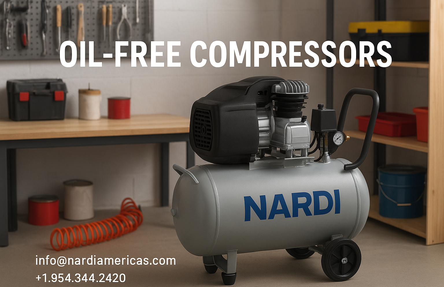 Why Oil-Free Compressors Are Essential for Workshops and Paint Shops