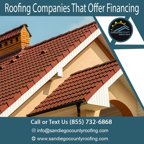 Roofing Companies That Offer Financing