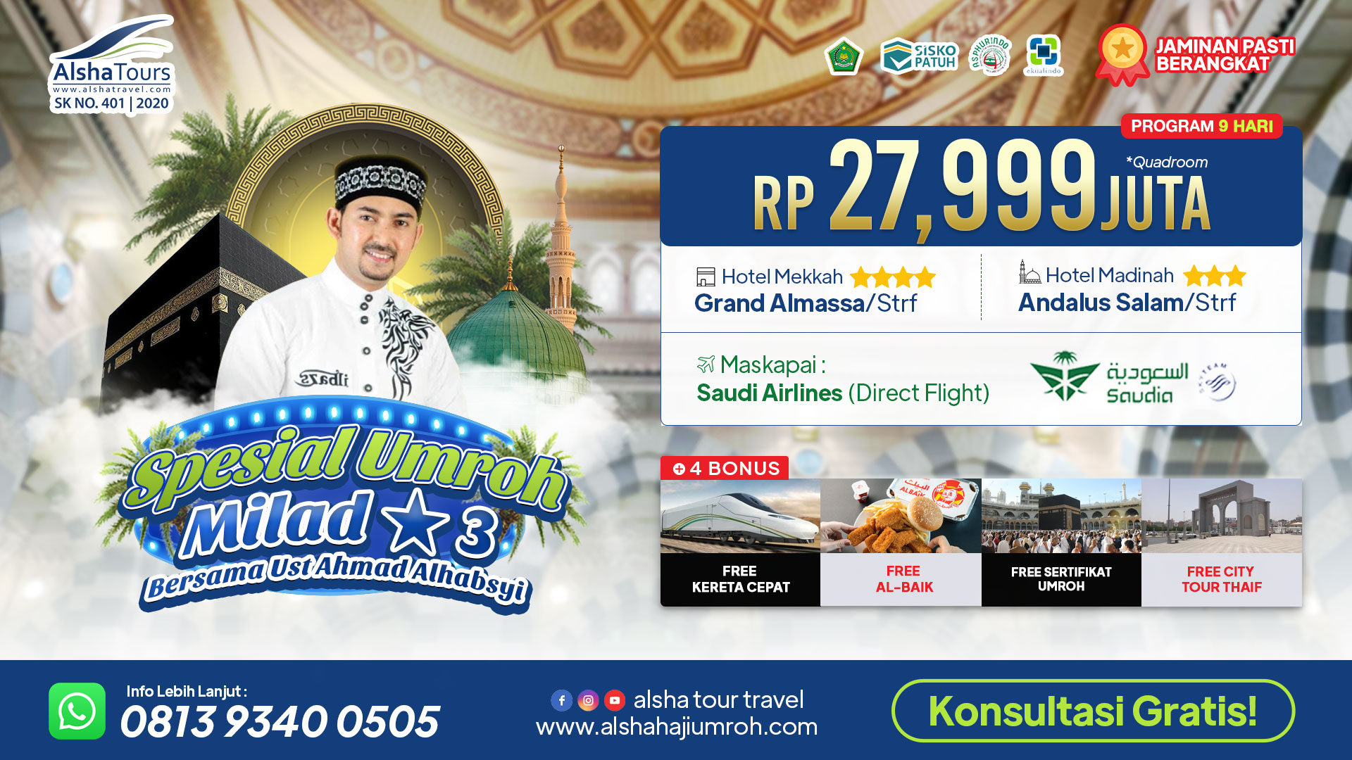 Biaya Umroh Spesial dari Alsha Tours: Kenali Paket Dengan Harga Terbaik!
