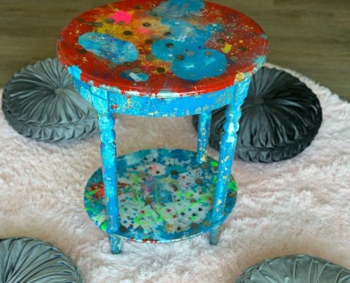 Why Resin Floor Art and Epoxy Wood Tables Are Must-Haves for Your Home