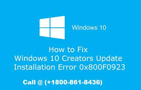 How to Fix Error Code 0x800F0923 on Windows 10?