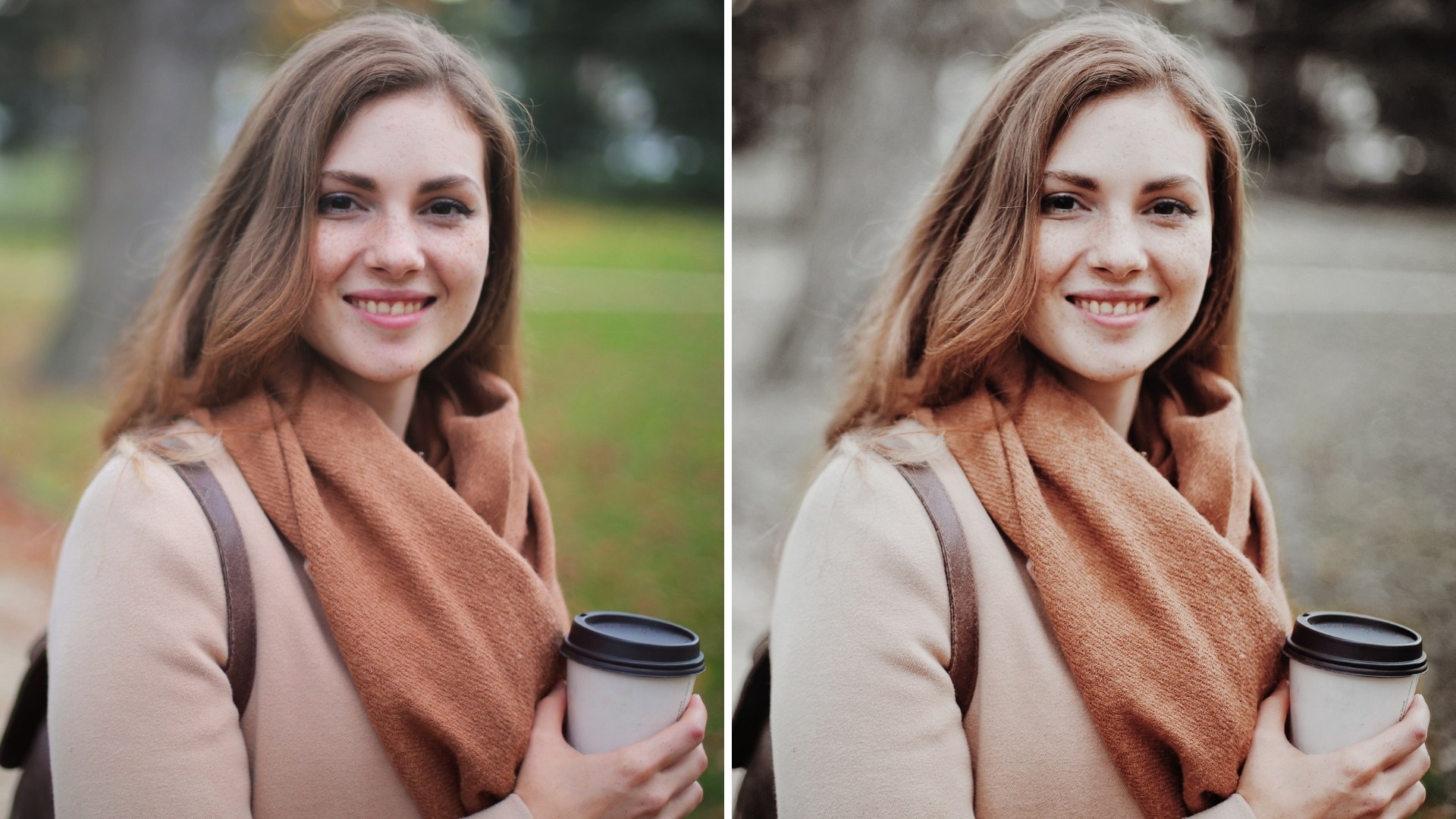 How to Make the Background Black & White in Snapseed