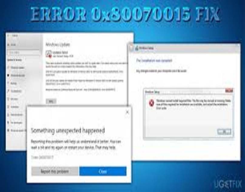 How to Fix Windows Upgrade Error Code 0x80070015?