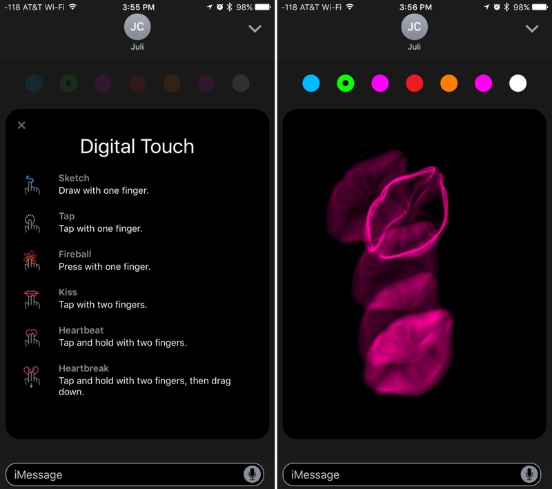 How to Use Digital Touch Messaging