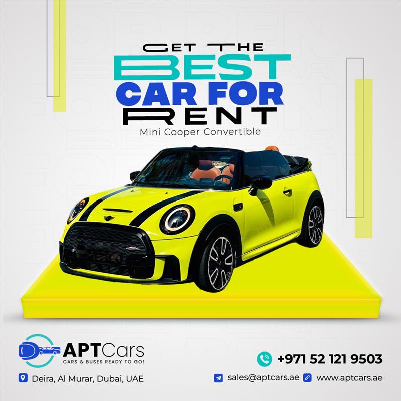 APT Cars Rentals Let You Explore Dubai in Style
