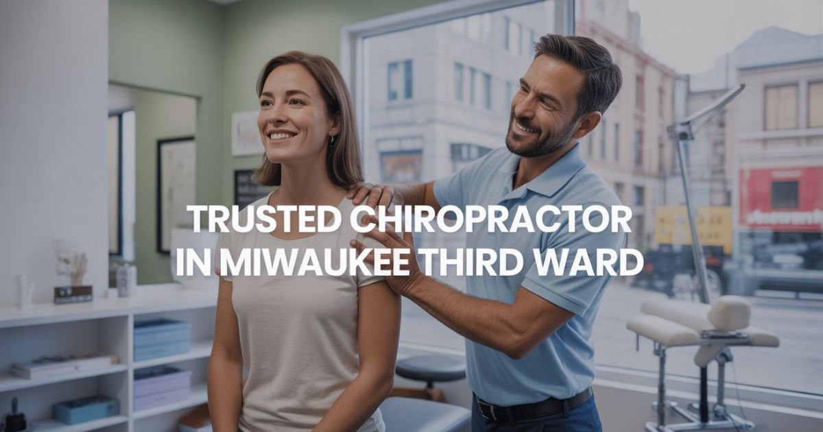 Best Chiropractic Care in Milwaukee Third Ward for Back, Neck & Joint Pain