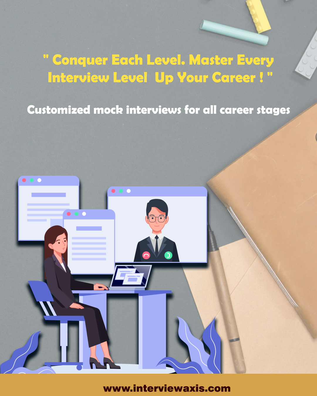 Mock Interviews Designed for Every Career Level – Fresher to Executive!