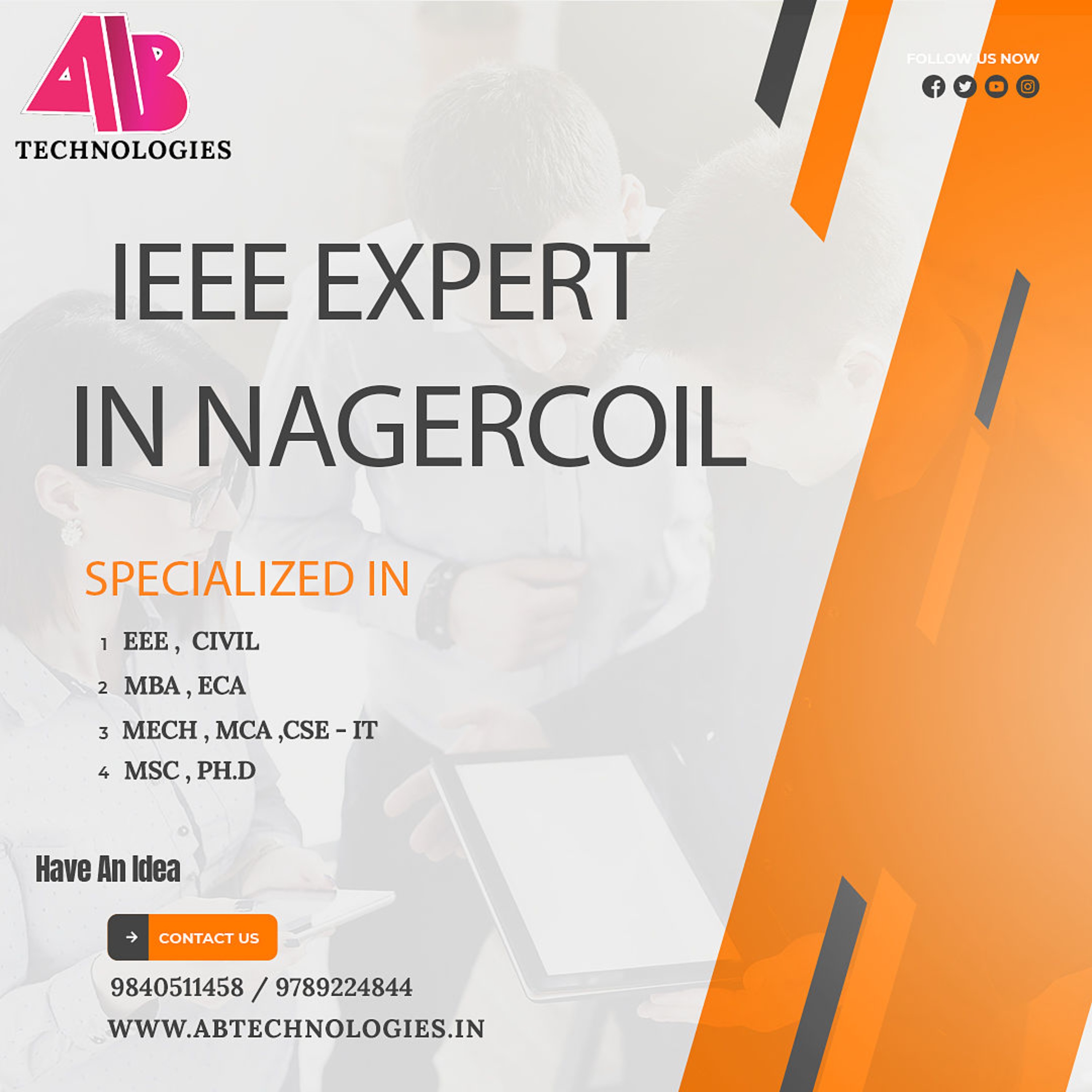 Best engineering project center in Tirunelveli