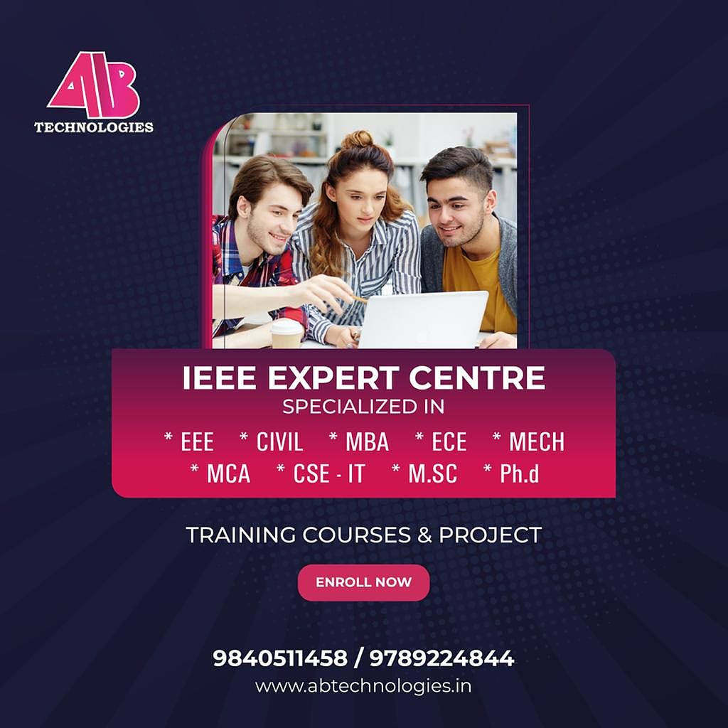IEEE project center in Tirunelveli